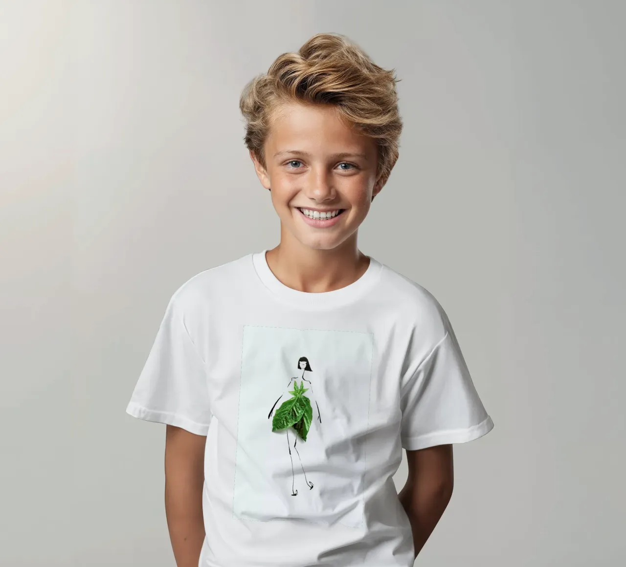 Basil t-shirt bambini da Gretchen Roehrs
