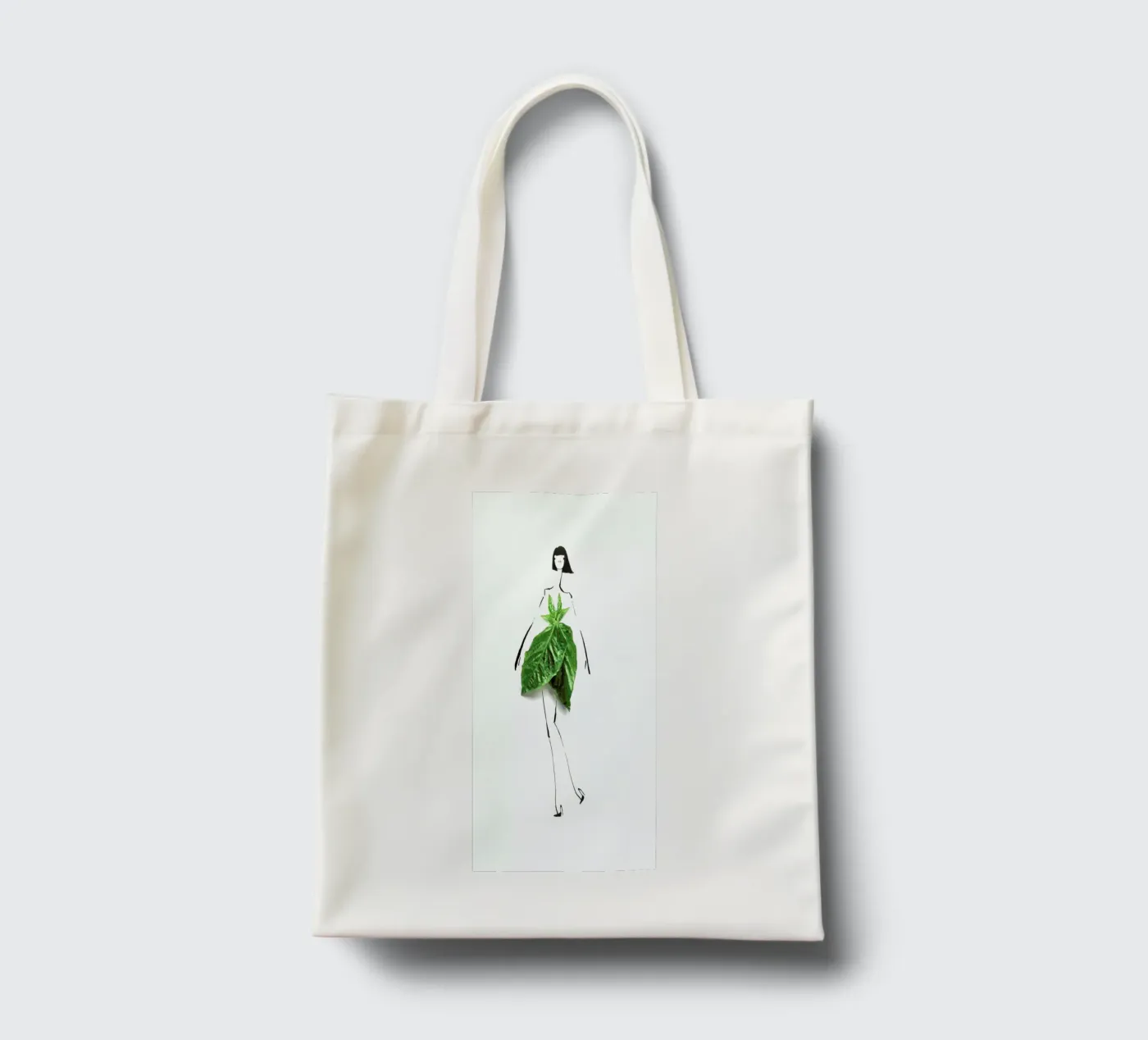 Basil tote bag by Gretchen Roehrs