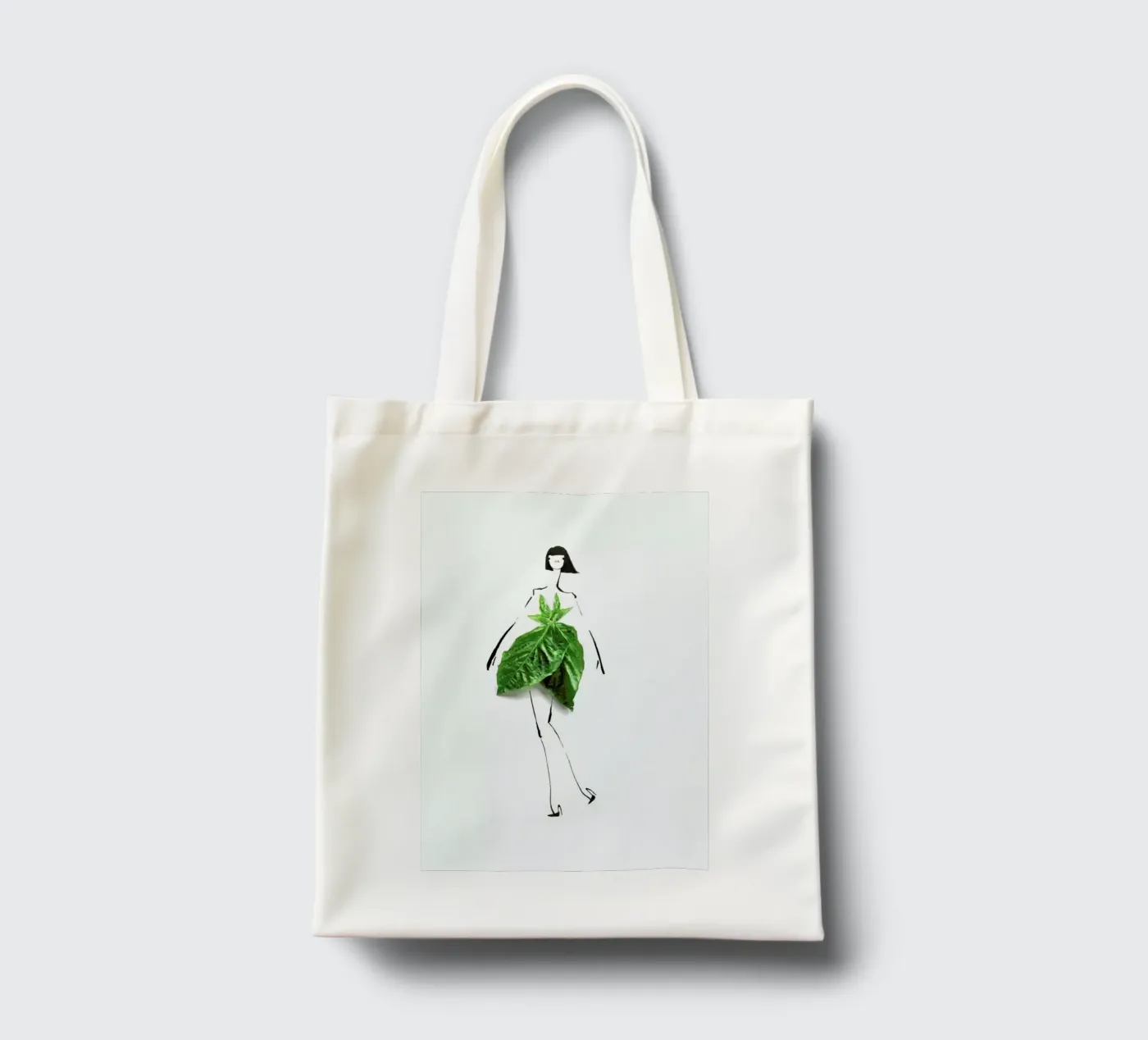 Basil tote bag by Gretchen Roehrs