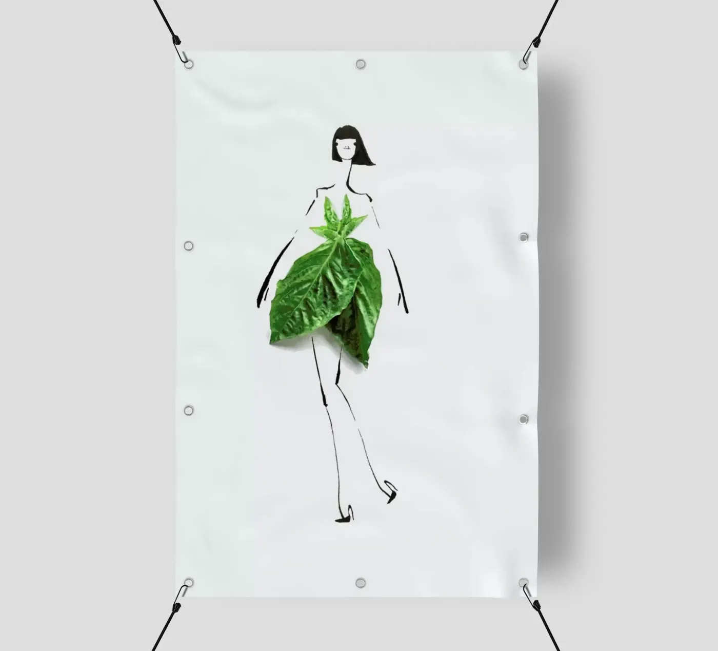 Basil PVC Plane von Gretchen Roehrs