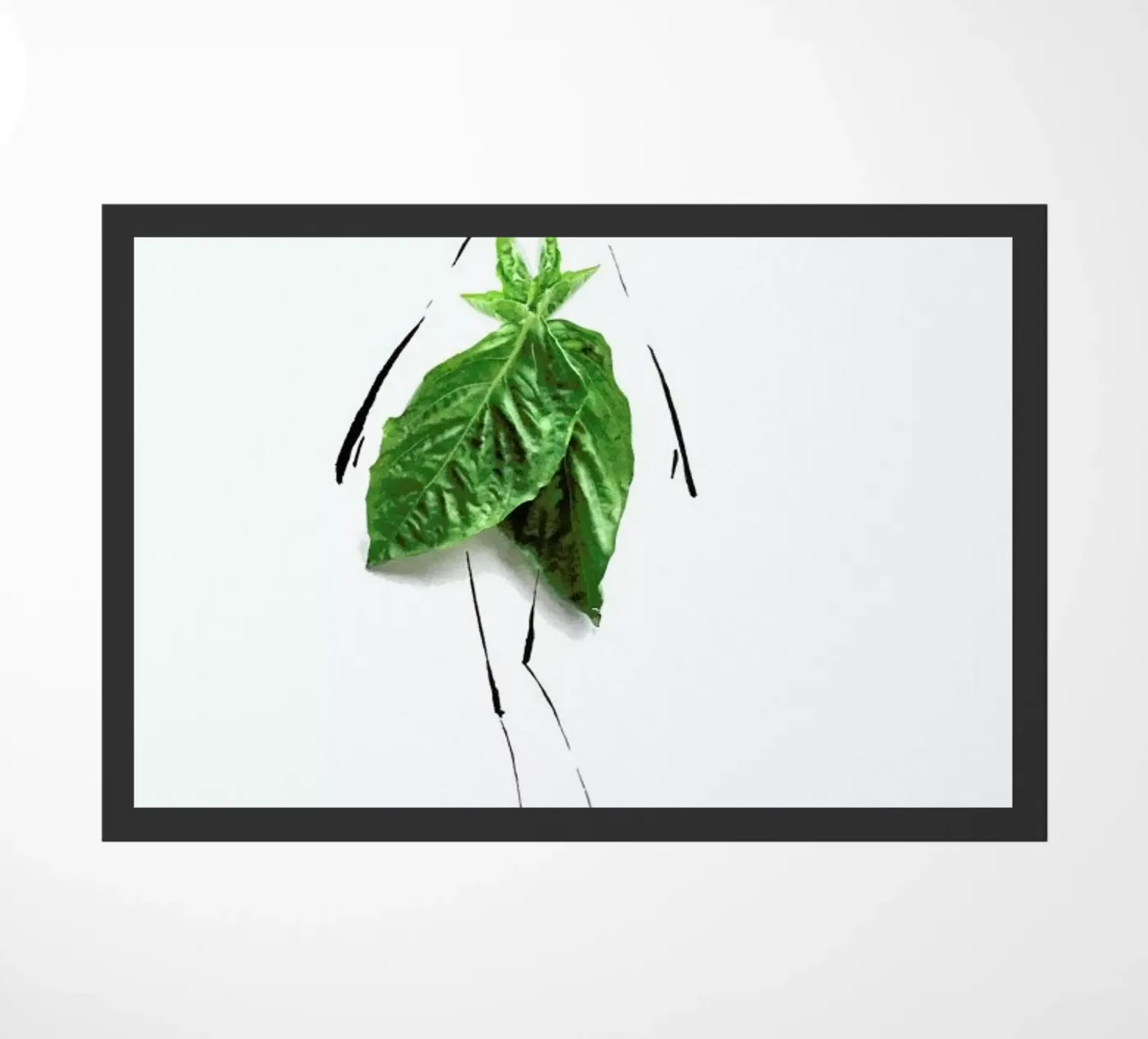 Basil paillasson de Gretchen Roehrs