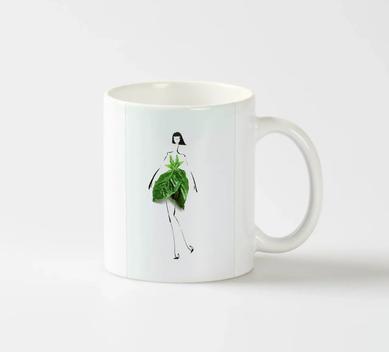 Basil tazza in ceramica da Gretchen Roehrs