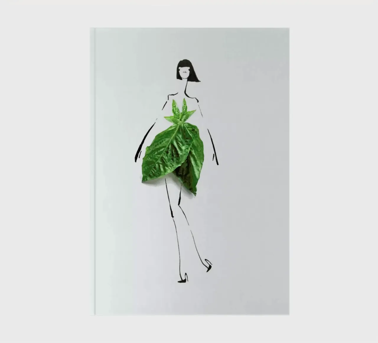 Basil notebook by Gretchen Roehrs