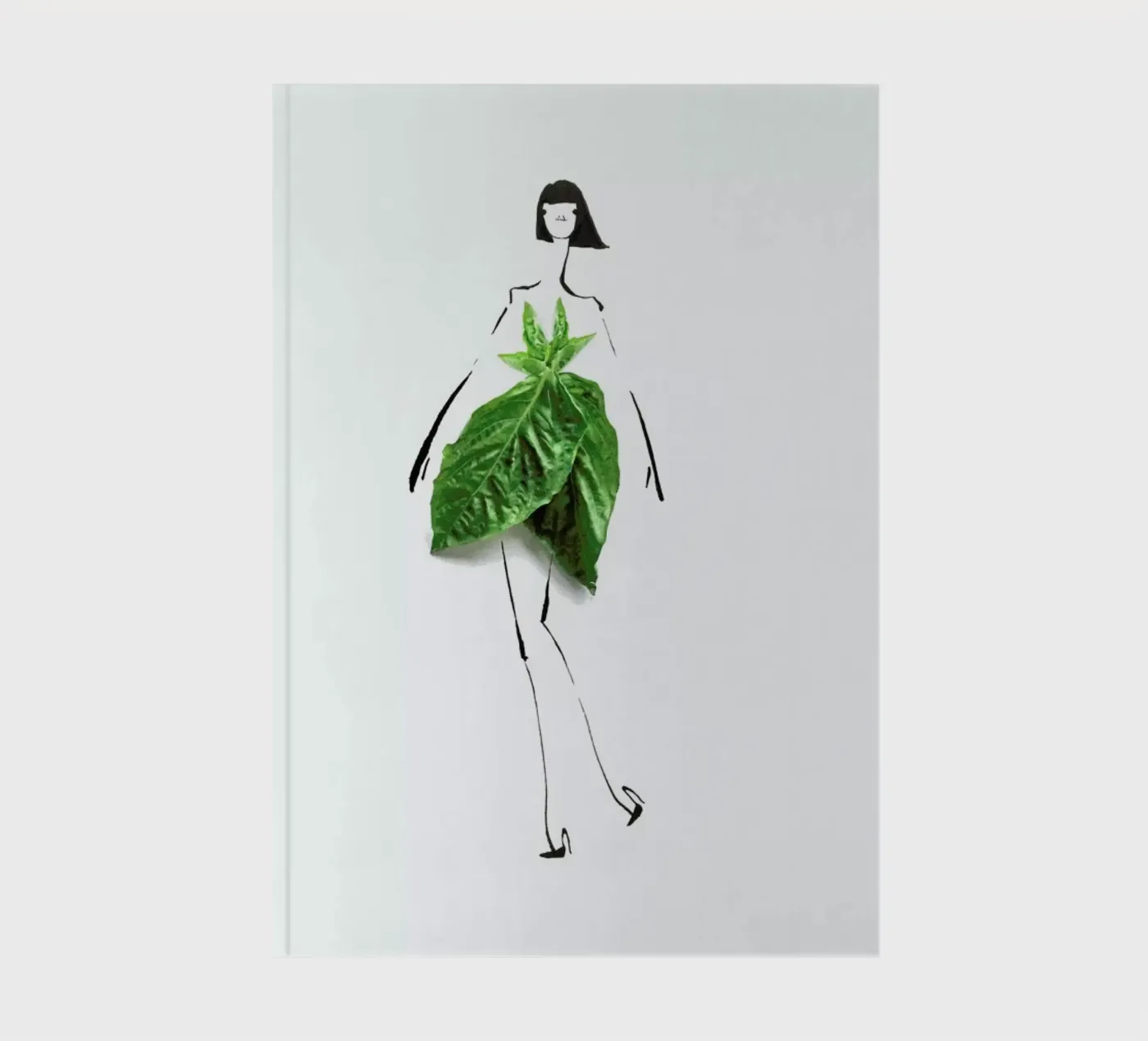 Basil notebook by Gretchen Roehrs