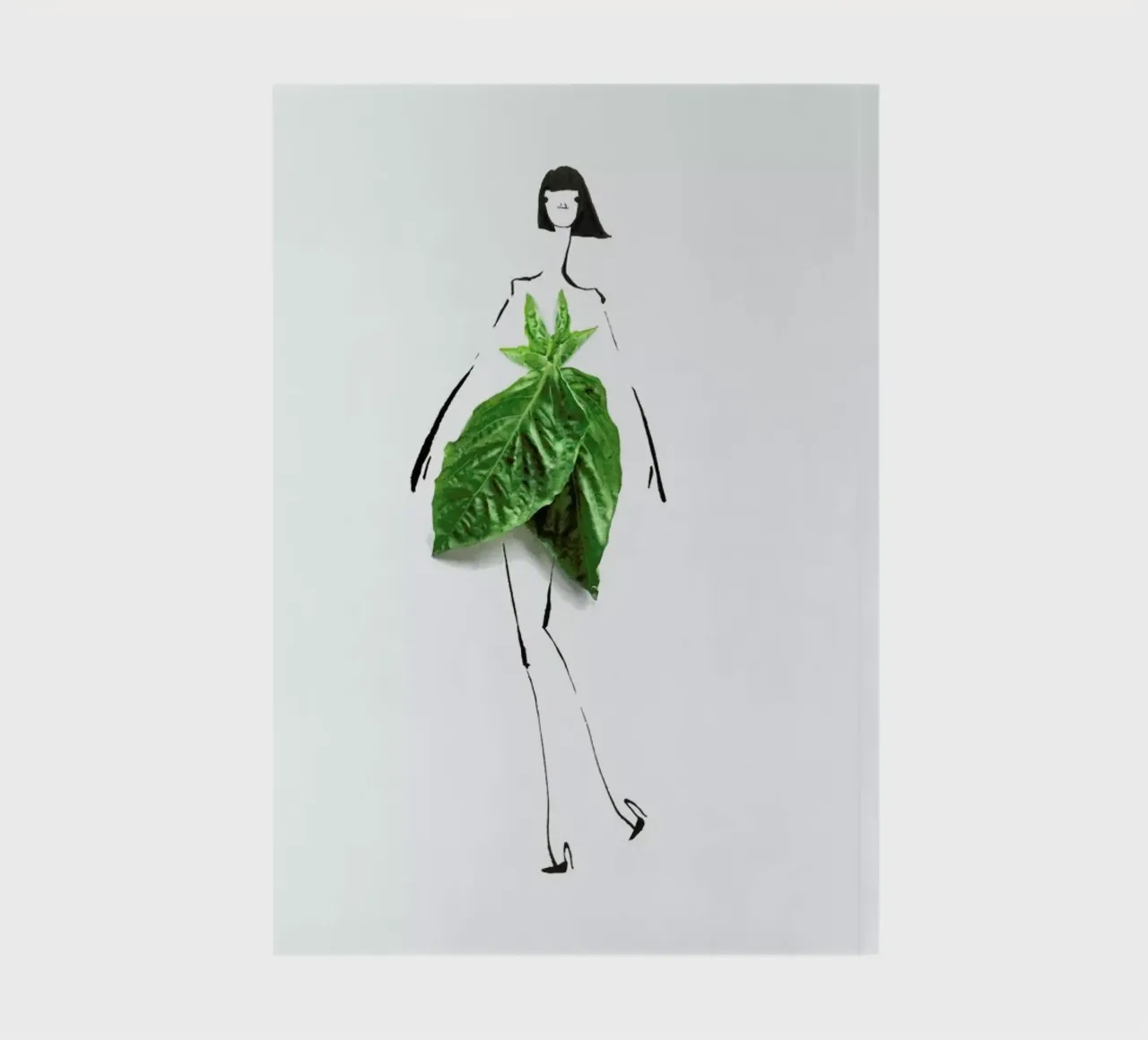 Basil notebook by Gretchen Roehrs