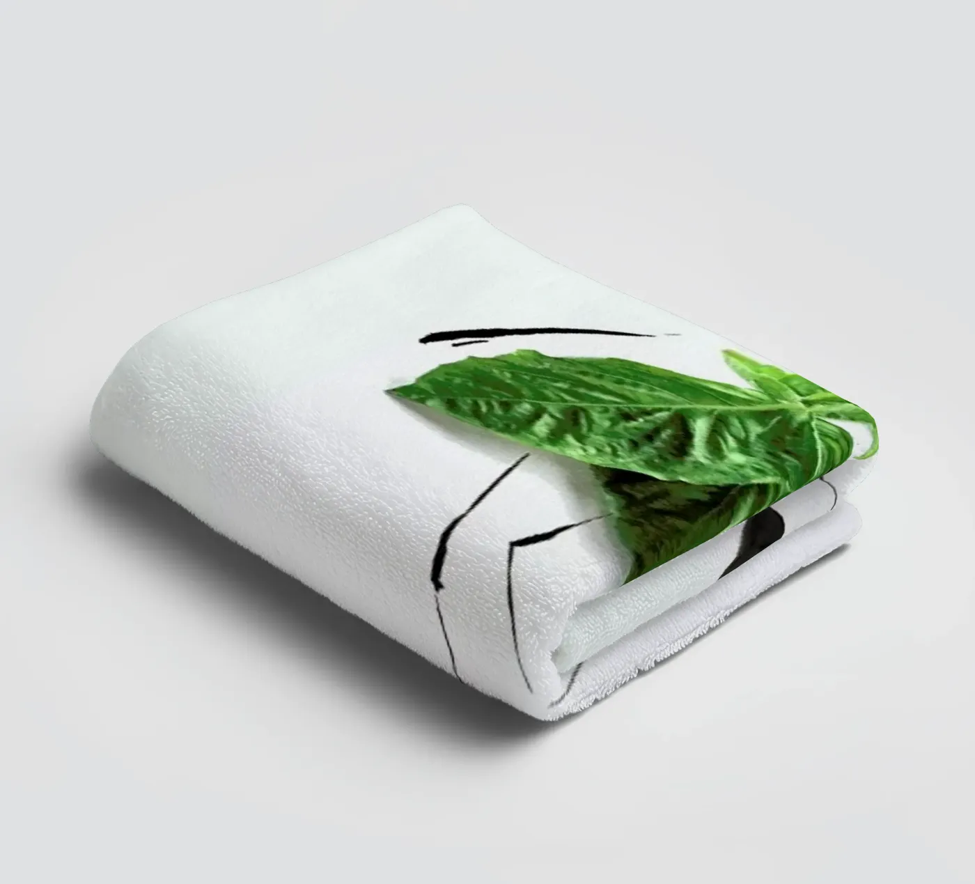 Basil badhanddoek van Gretchen Roehrs