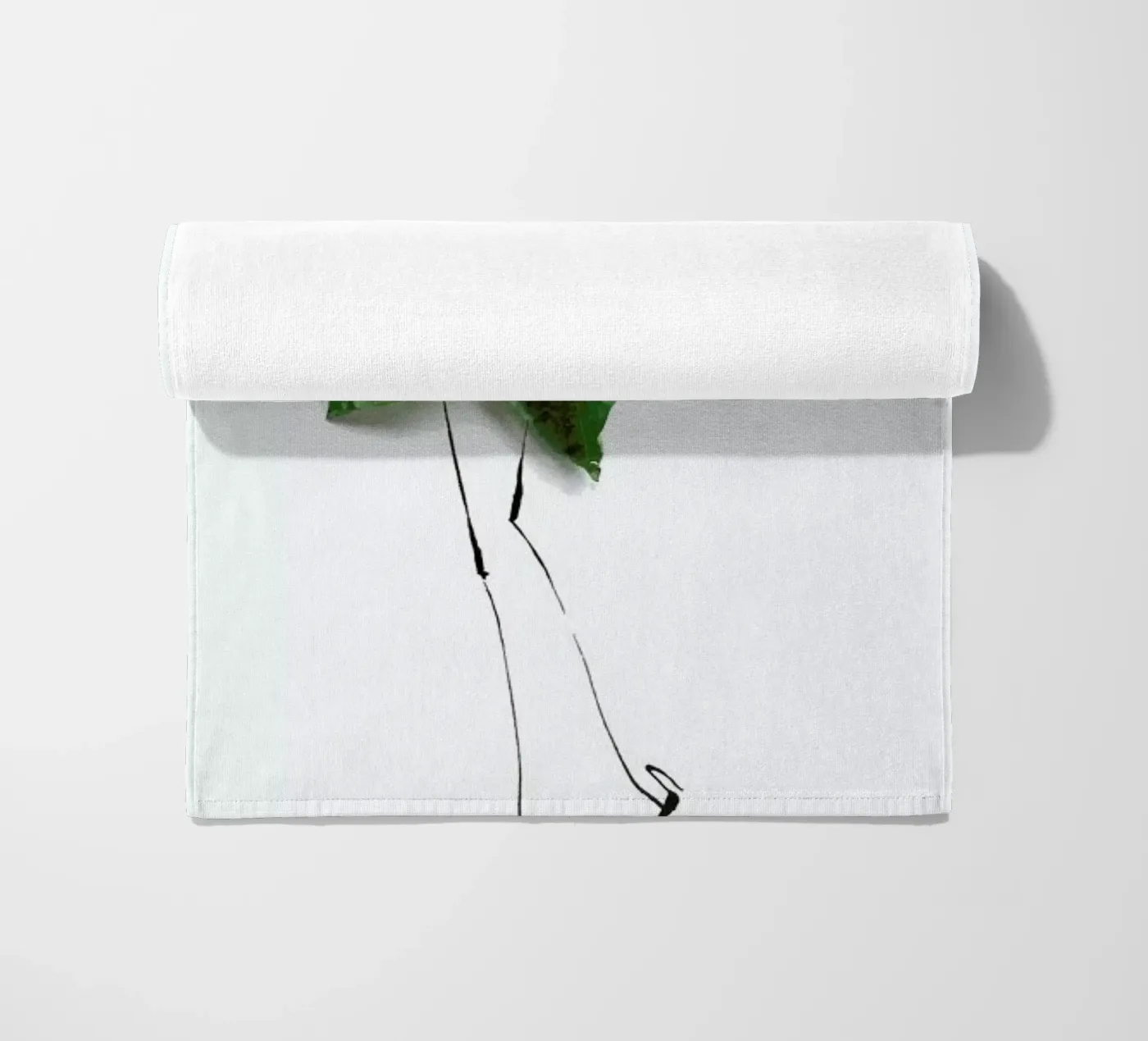 Basil Strandtuch von Gretchen Roehrs