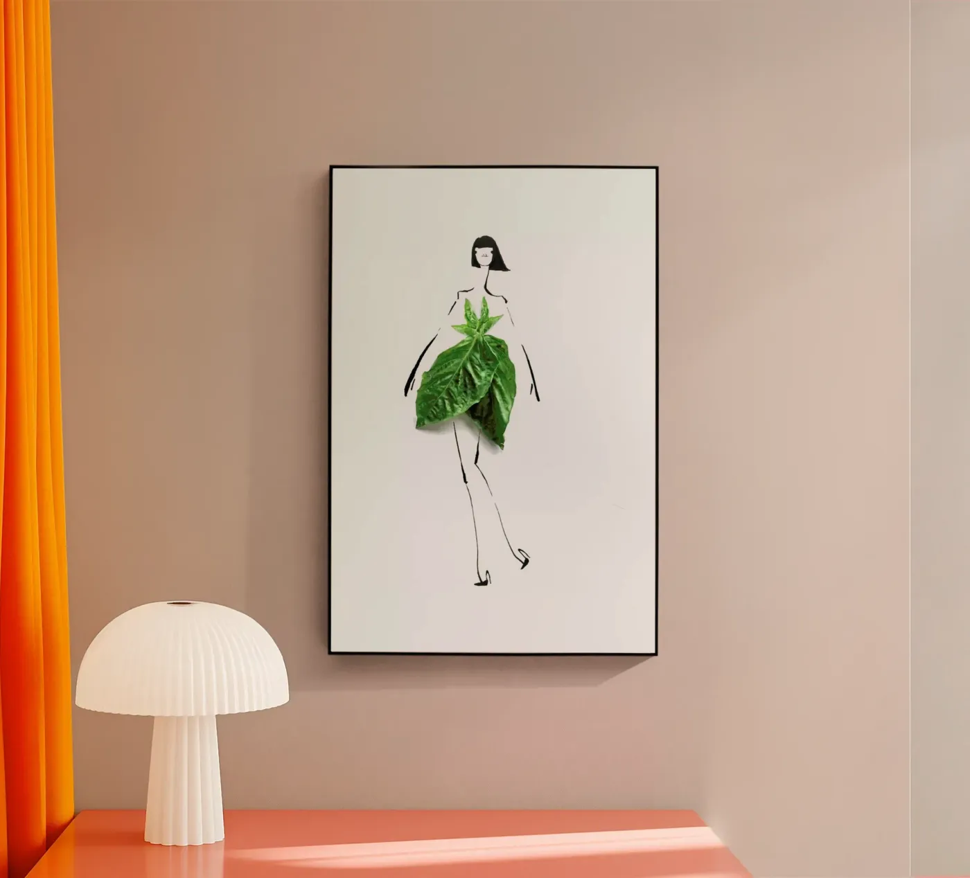 Basil acryl van Gretchen Roehrs