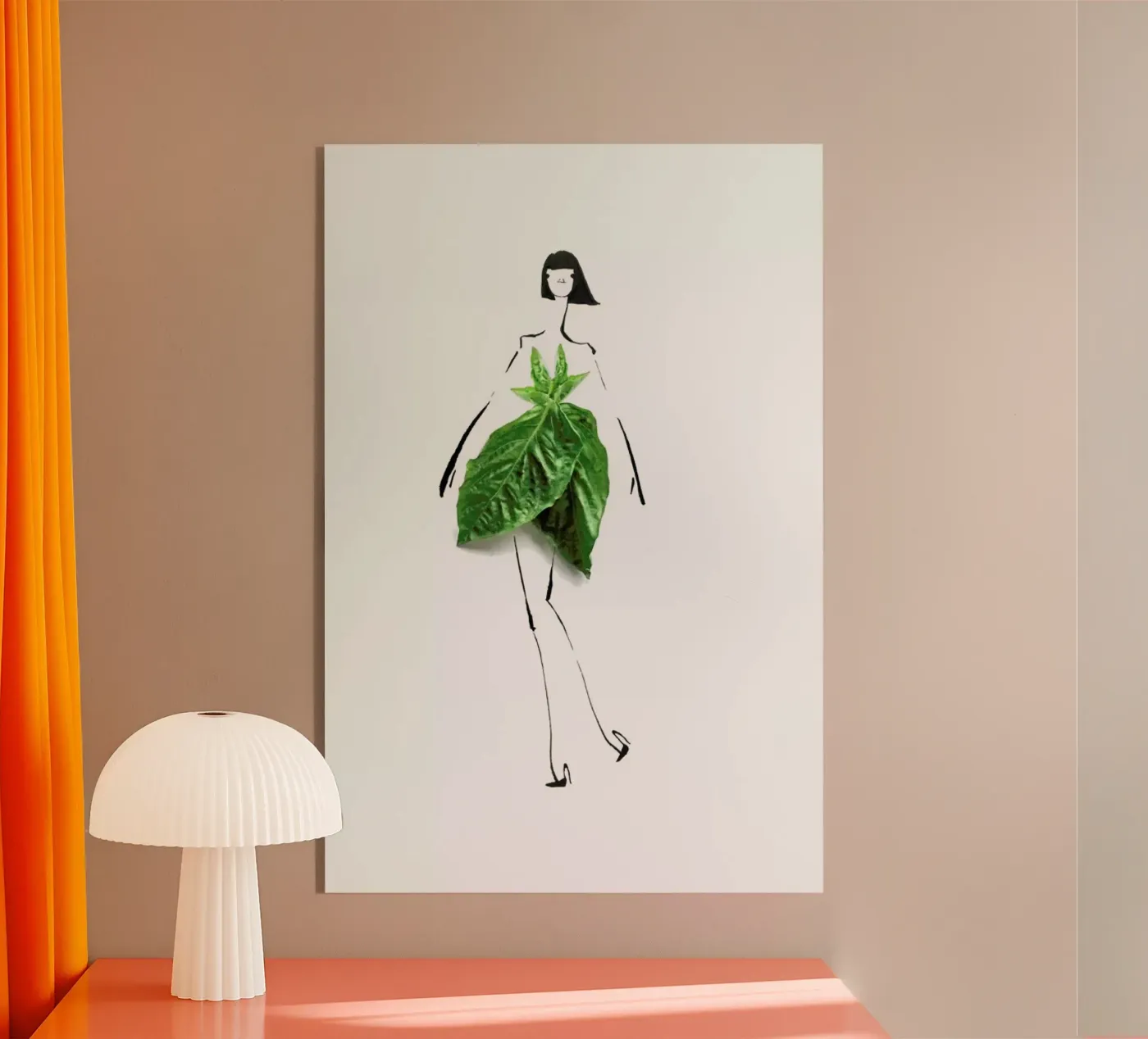 Basil acryl van Gretchen Roehrs