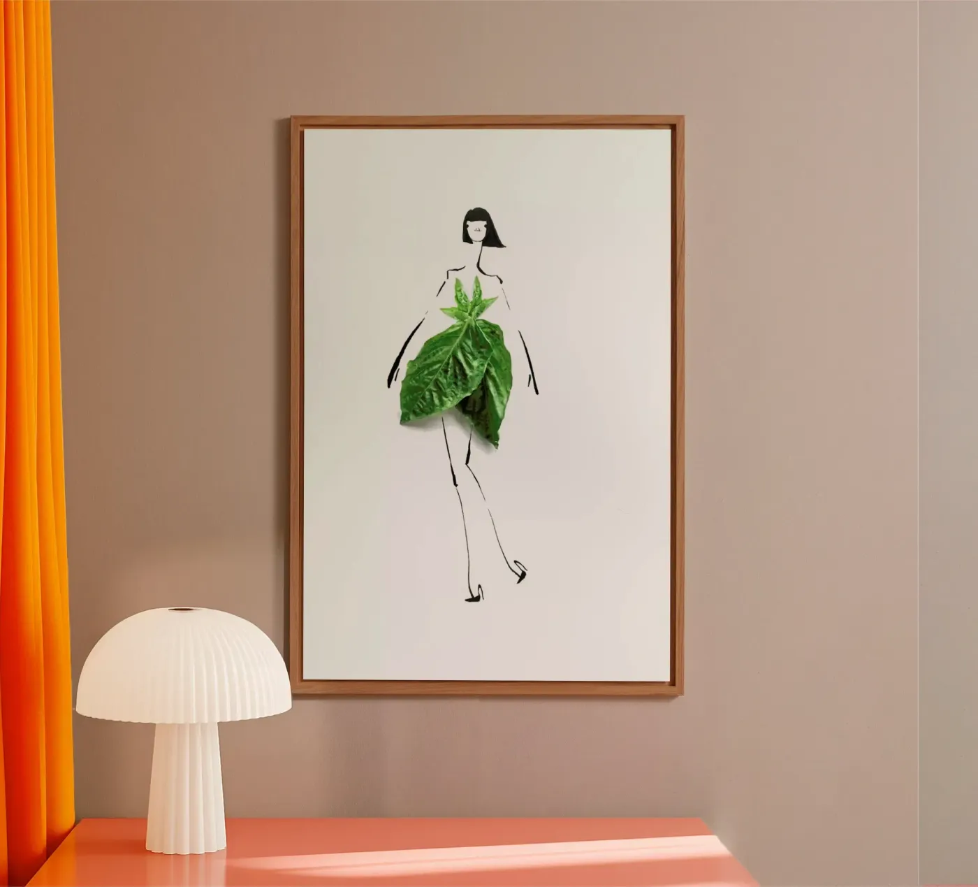 Basil alluminio dibond da Gretchen Roehrs