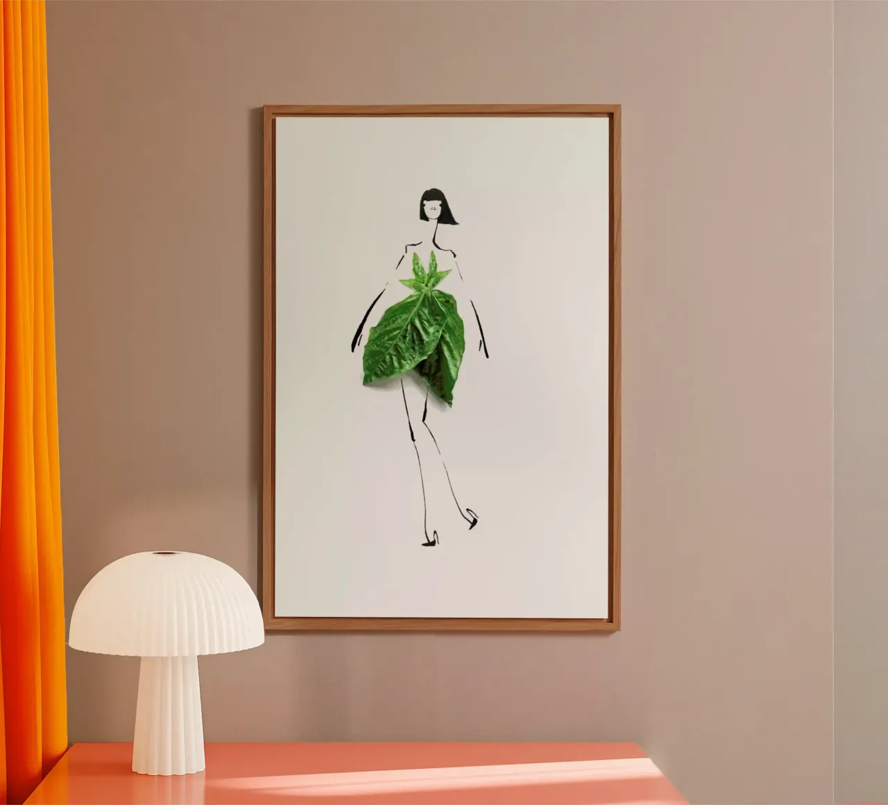 Basil alluminio dibond da Gretchen Roehrs