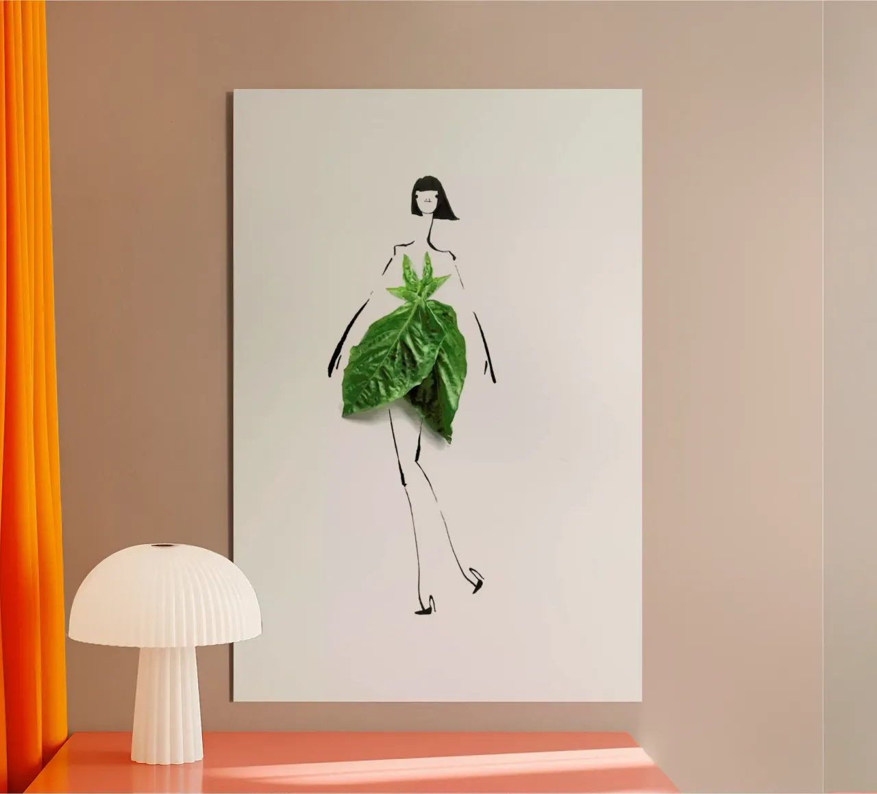 Basil alluminio dibond da Gretchen Roehrs