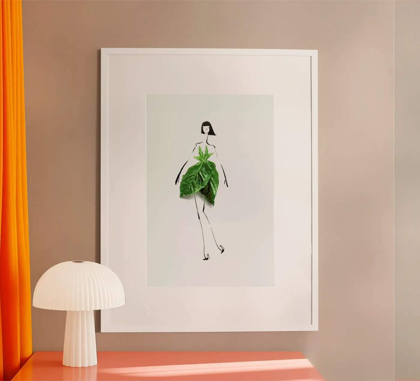 Basil poster van Gretchen Roehrs
