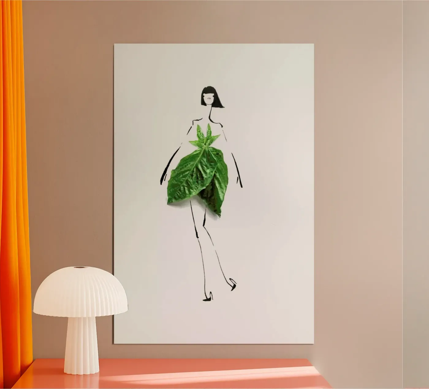 Basil poster van Gretchen Roehrs