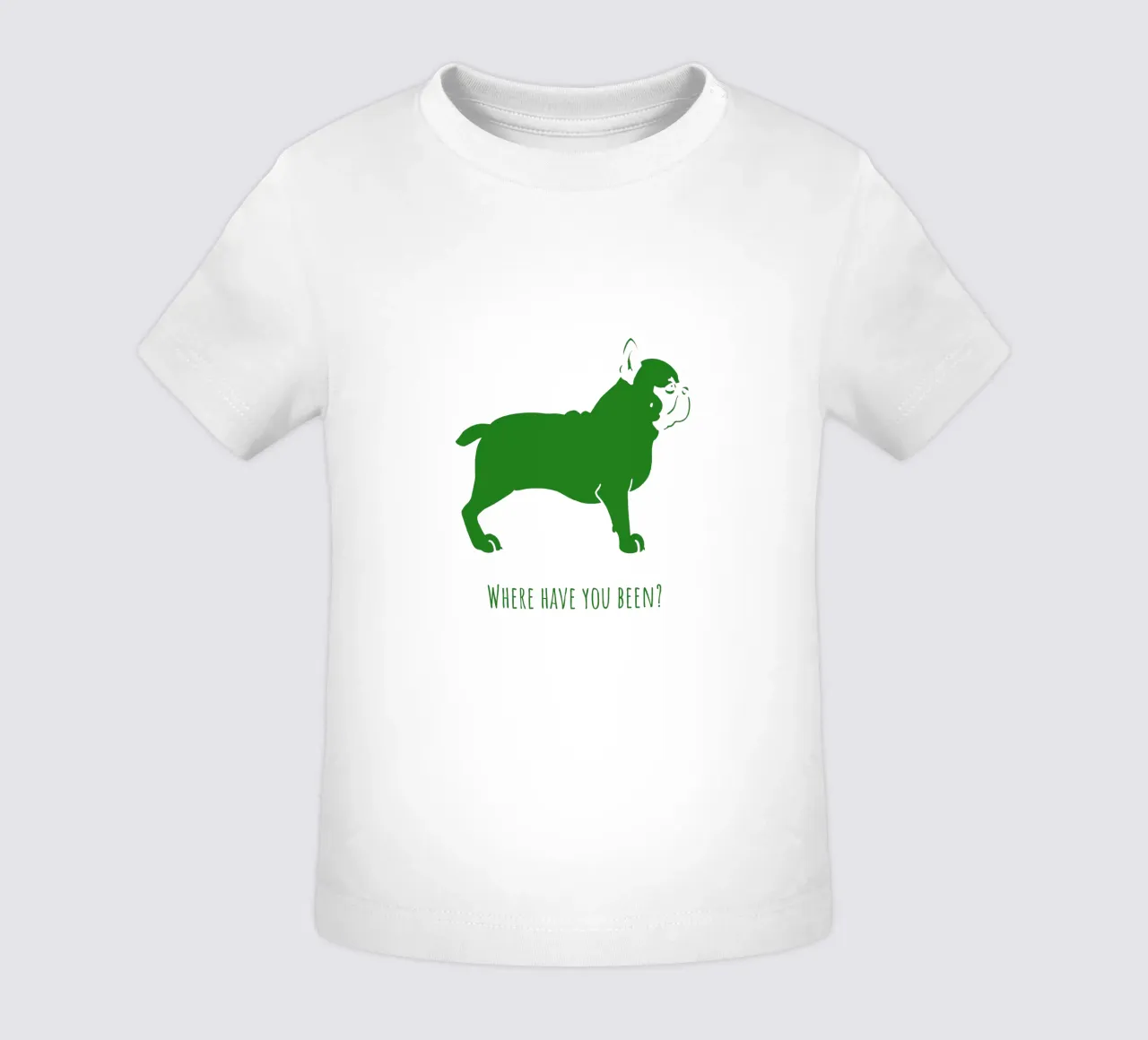 Bulldog francese maglietta neonato da Pop dogs