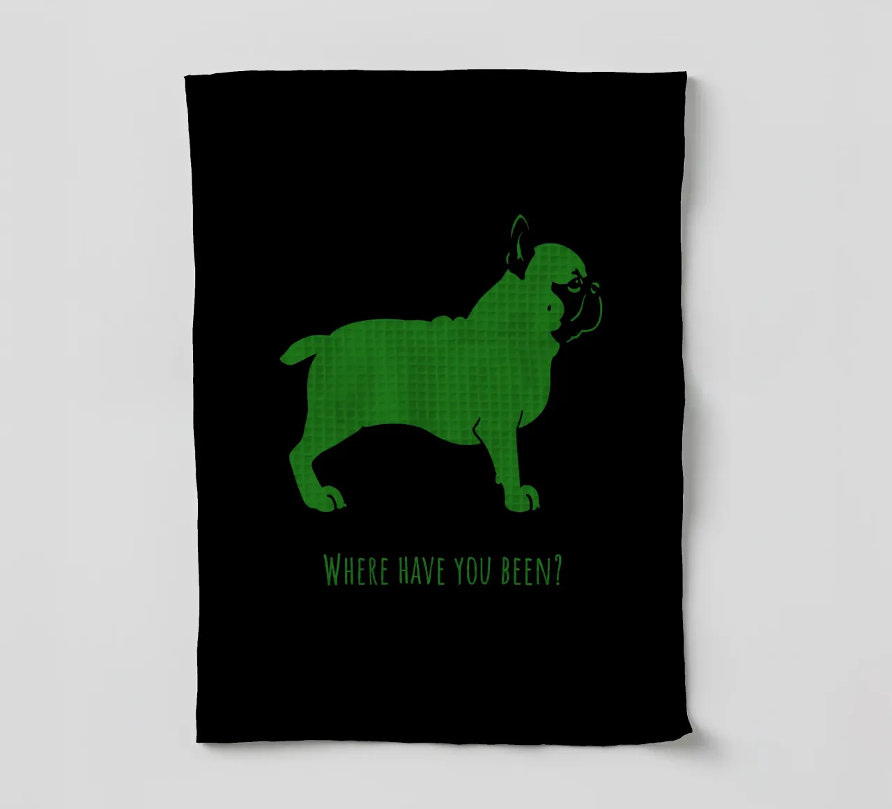 Bulldog francese canovaccio da cucina da Pop dogs