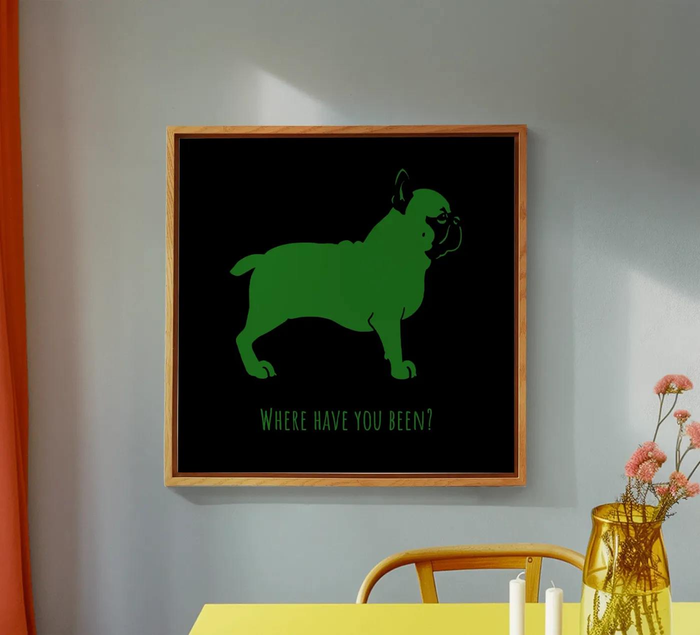 Bulldog francese plexiglass da Pop dogs