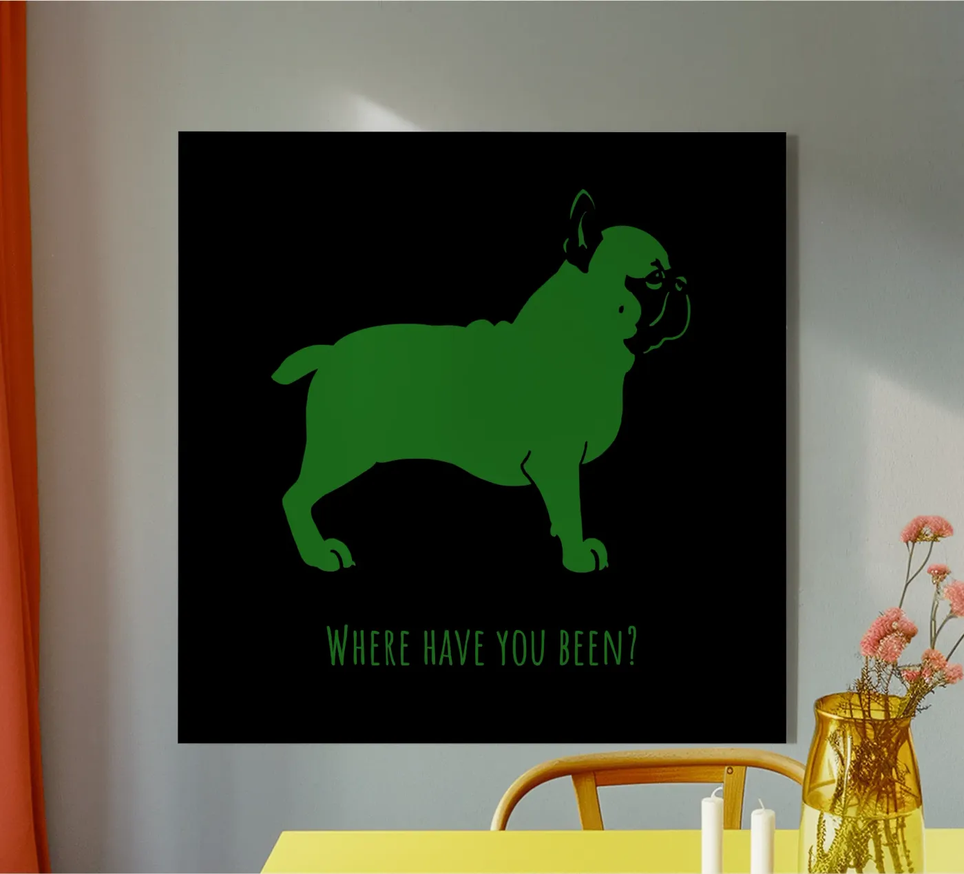 Bulldog francese plexiglass da Pop dogs