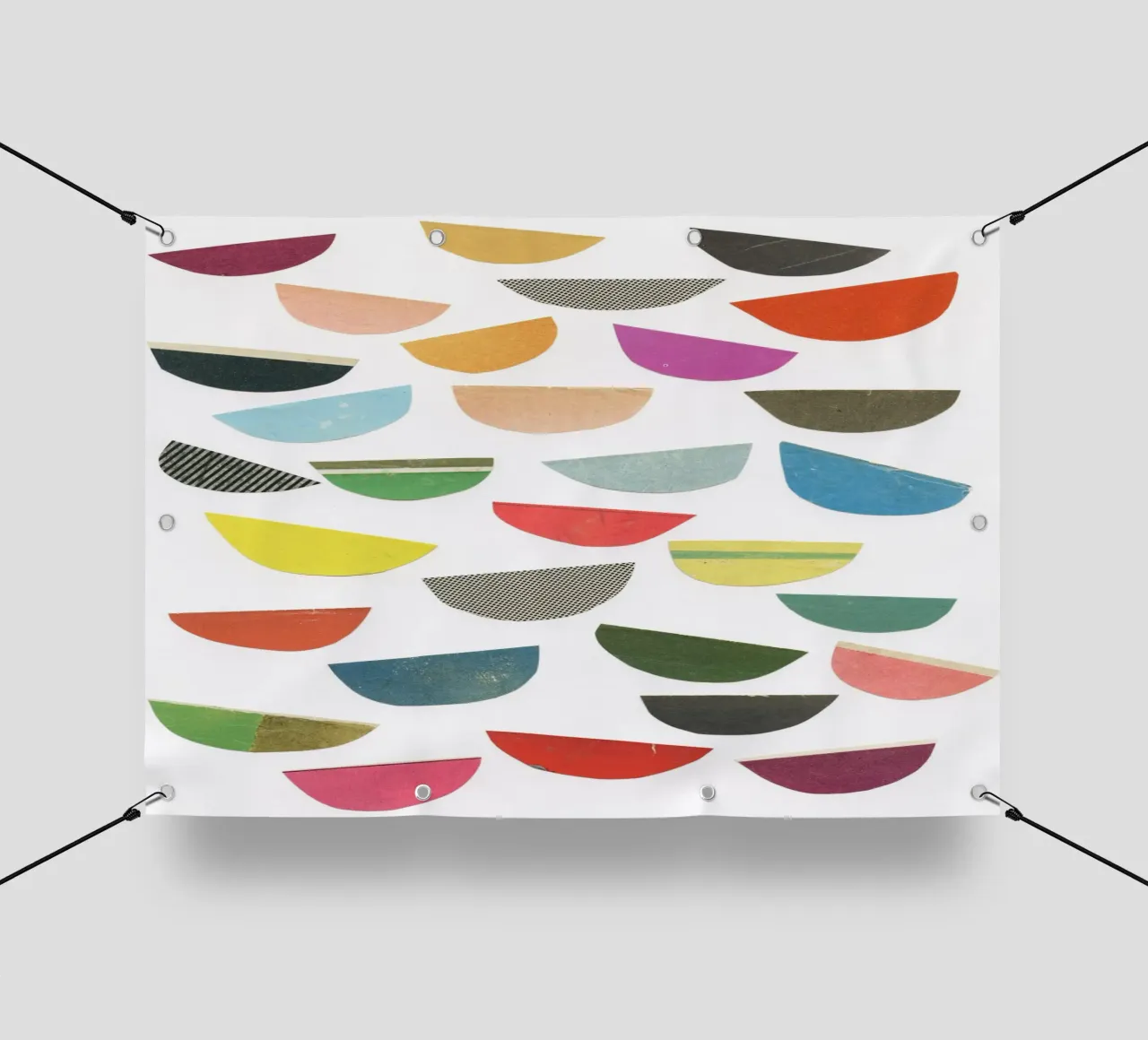 Petali che cadono telo in pvc da Cassia Beck Collage