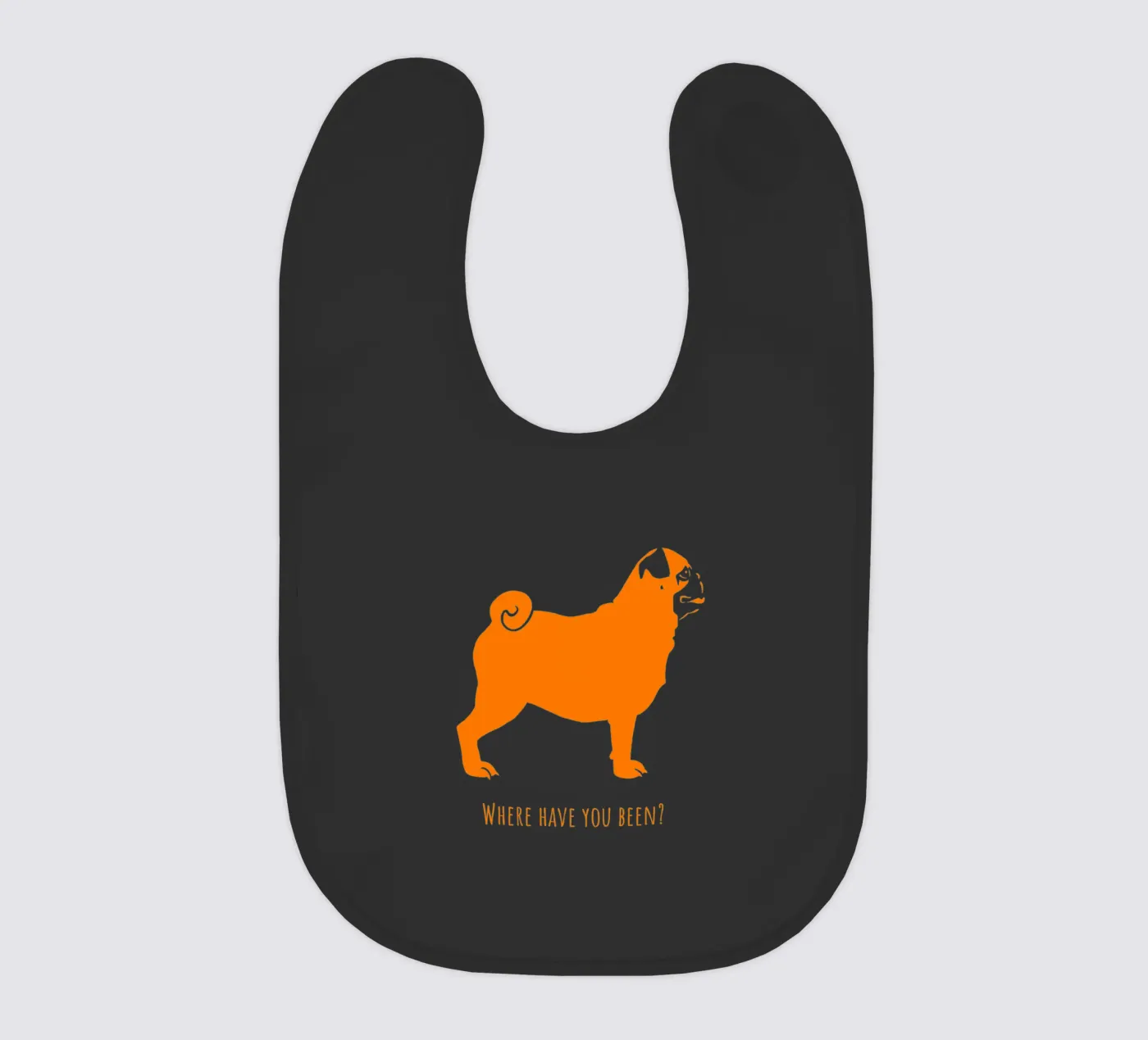 Pug Babylätzchen von Pop dogs