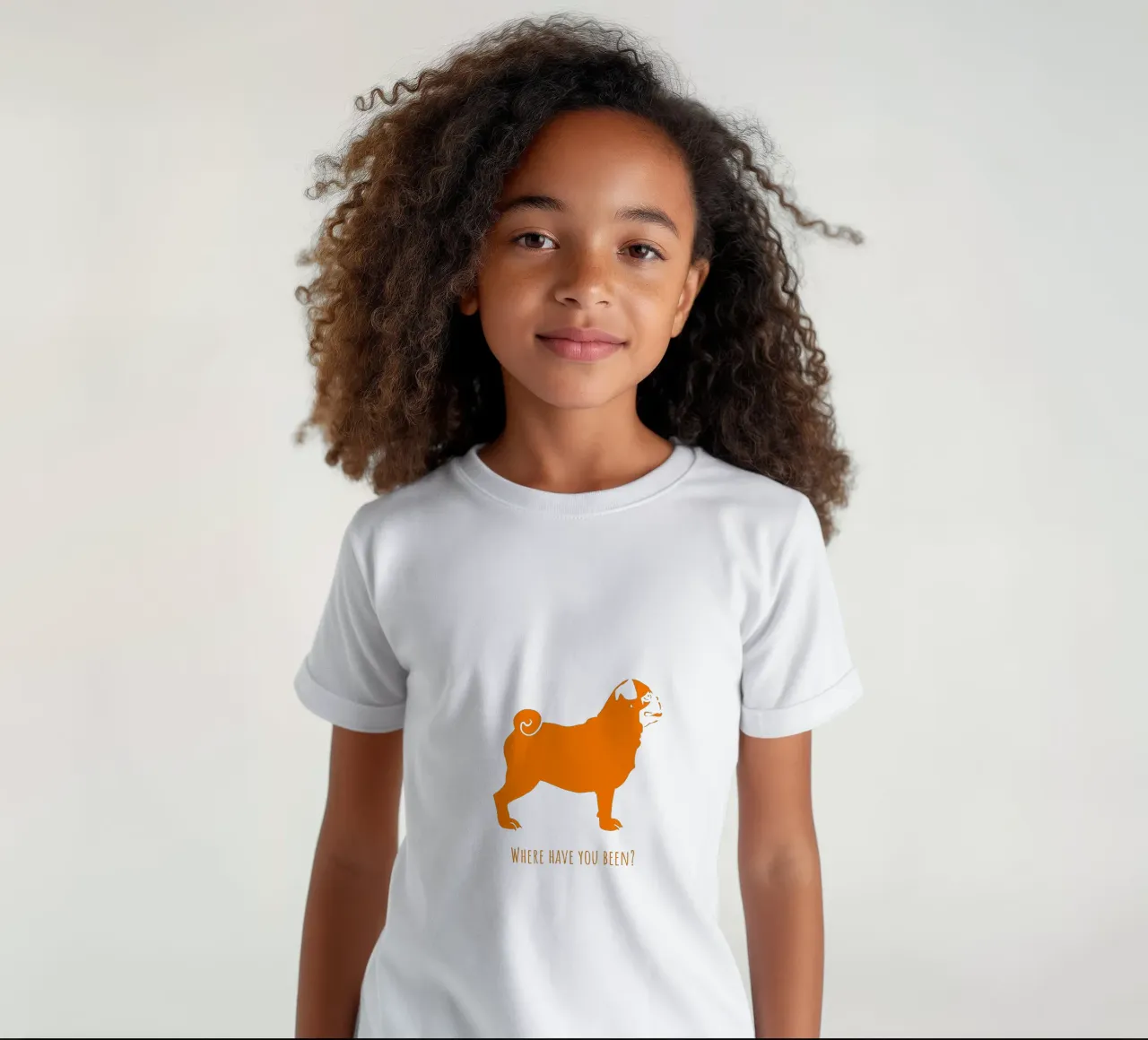 Pug kids t-shirt by Pop dogs