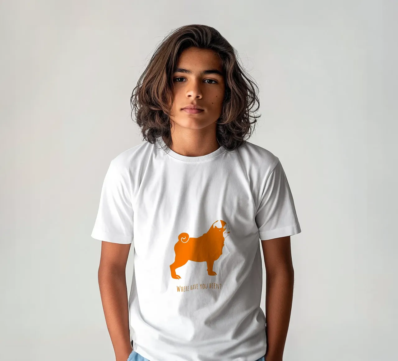 Pug kids t-shirt by Pop dogs