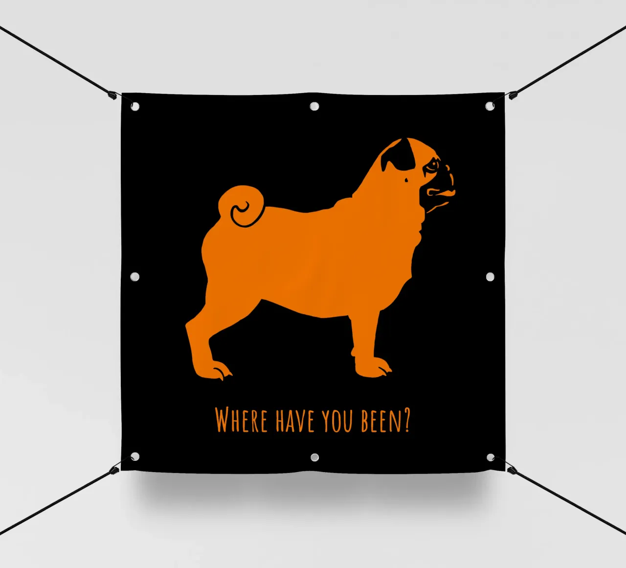 Pug pvc cover by Pop dogs