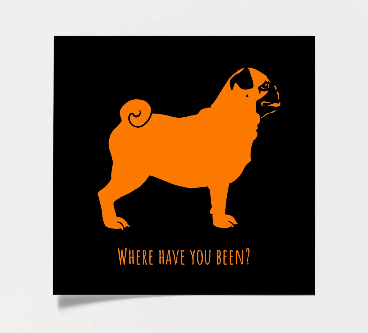 Pug sticker sheet by Pop dogs