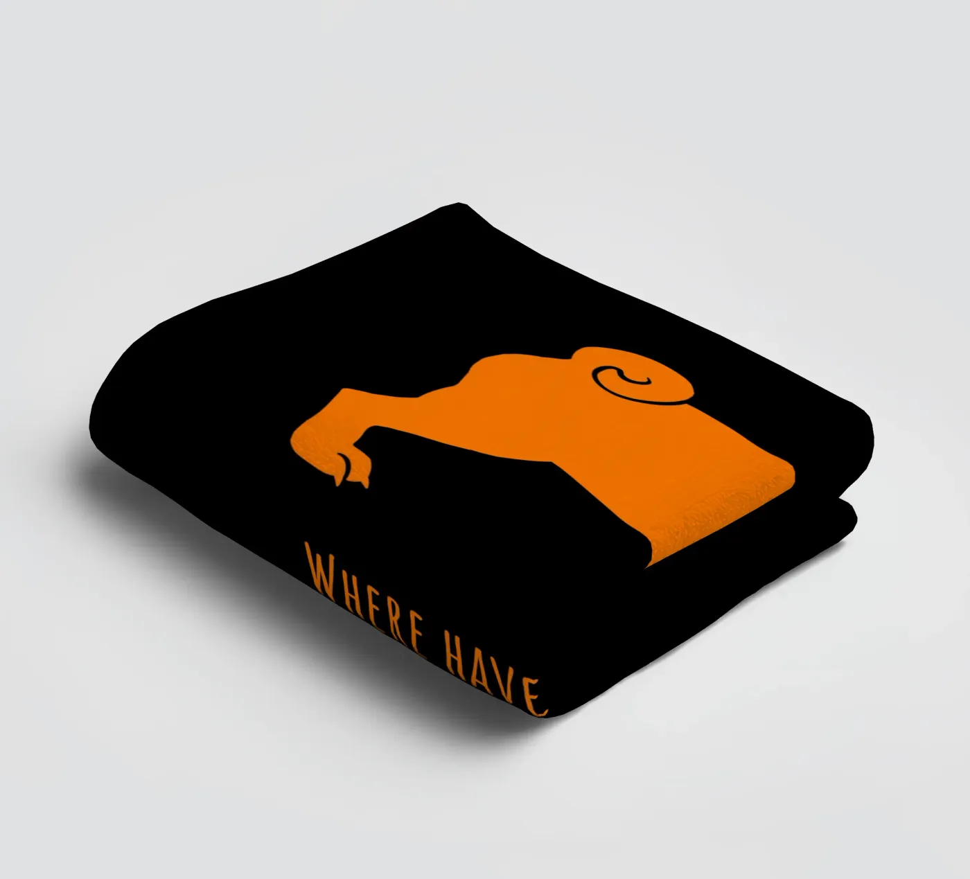 Pug towel by Pop dogs