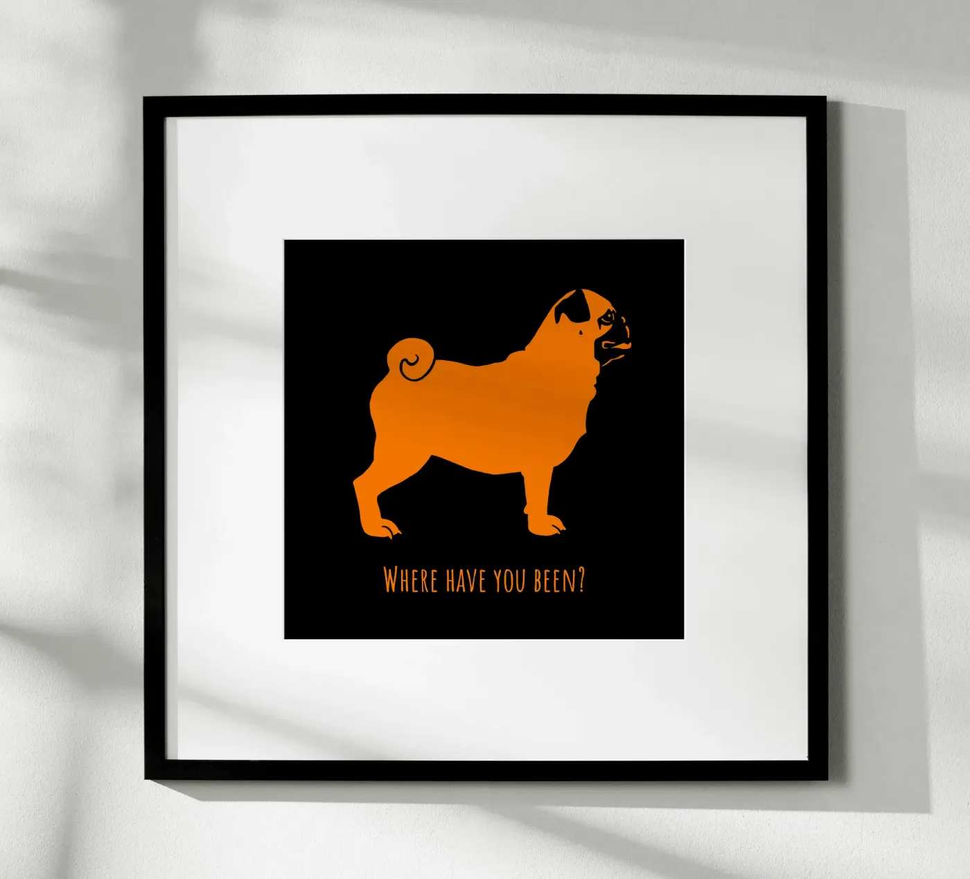 Pug poster da Pop dogs