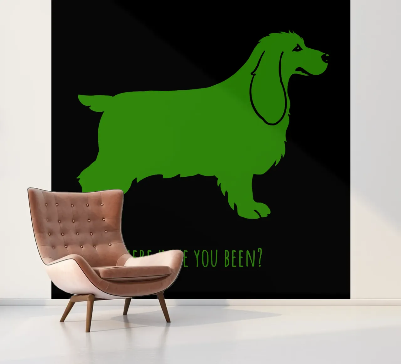 Cocker fotobehang van Pop dogs