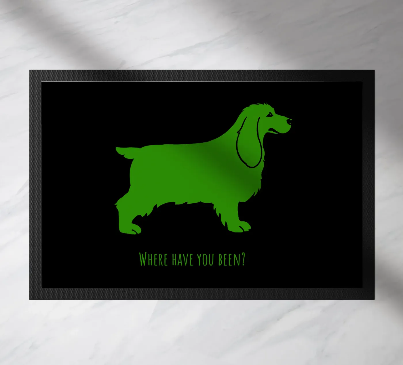 Cocker deurmat van Pop dogs