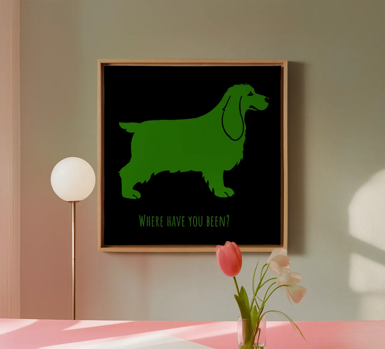 Cocker canvas by Pop dogs