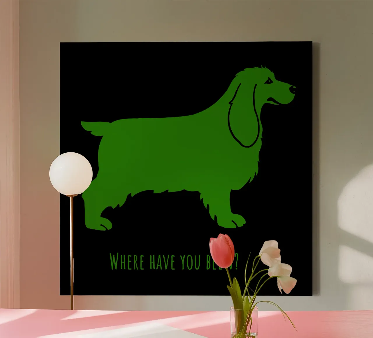 Cocker canvas by Pop dogs