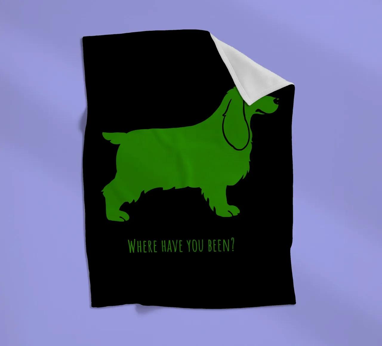 Cocker Fleecedecke von Pop dogs