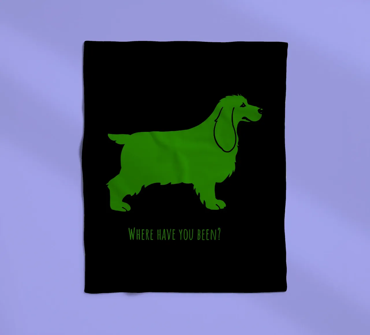 Cocker Fleecedecke von Pop dogs