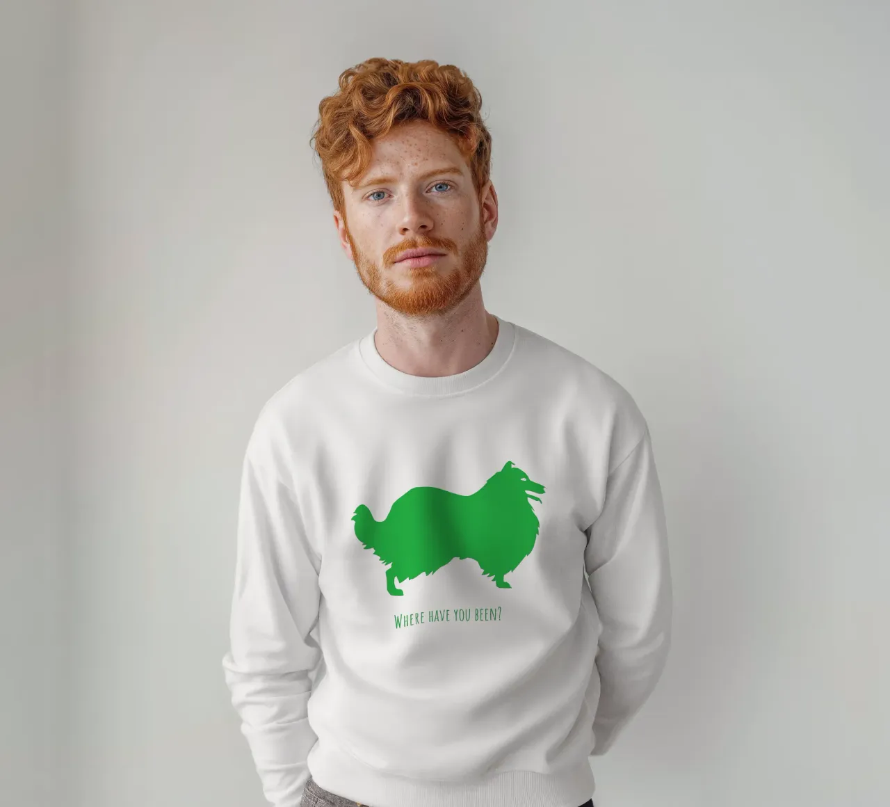 Collie ruvido felpa da Pop dogs