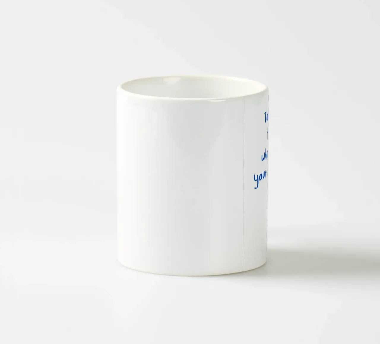 Take time to do what makes your soul happy tazza in ceramica da designsbysophia