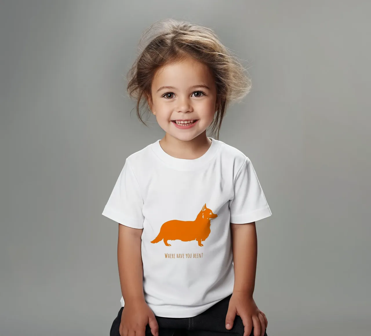 Corgi t-shirt bambini da Pop dogs