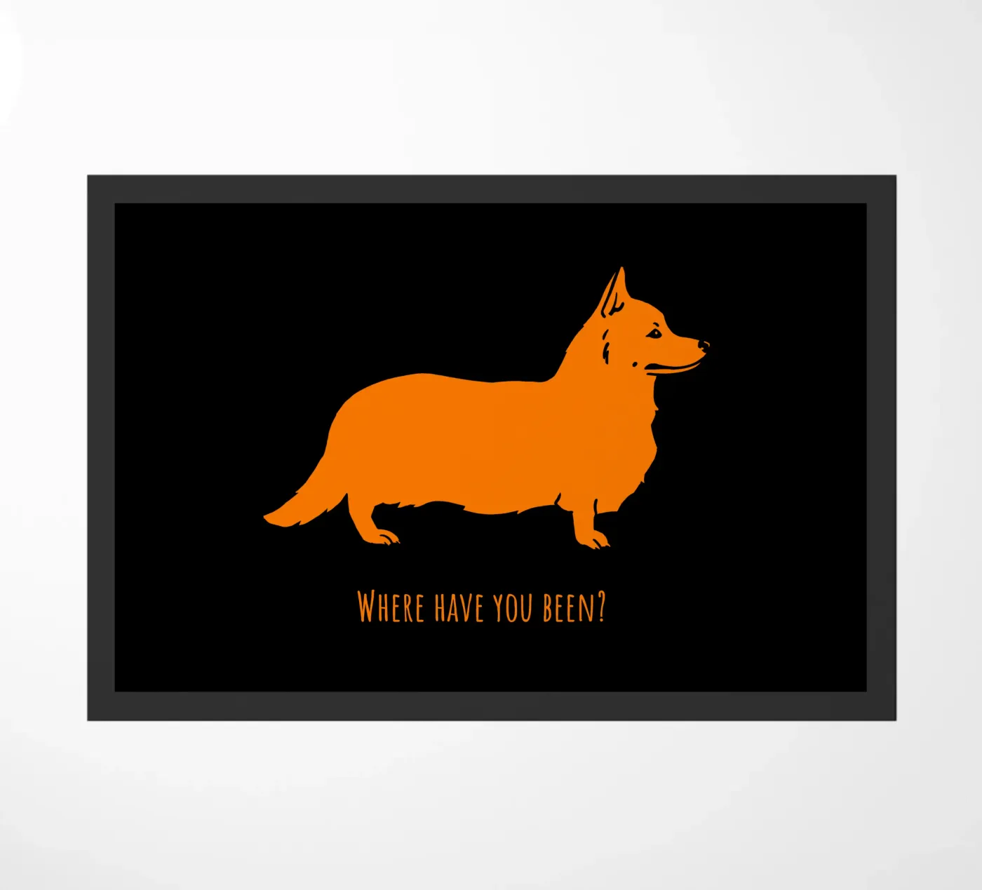 Corgi deurmat van Pop dogs