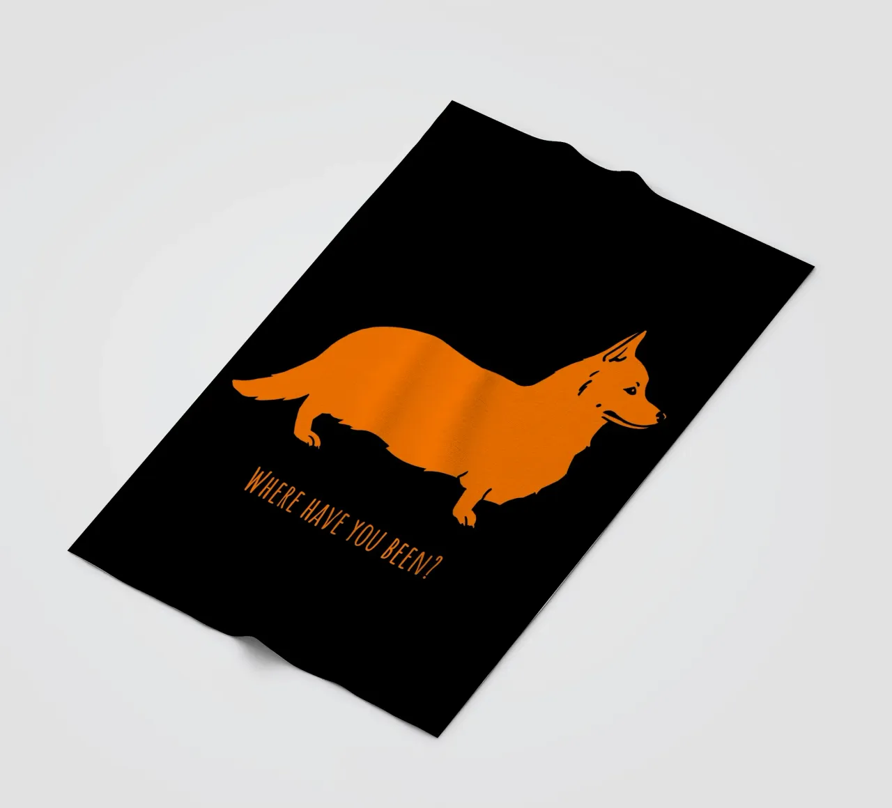 Corgi fleecedeken van Pop dogs