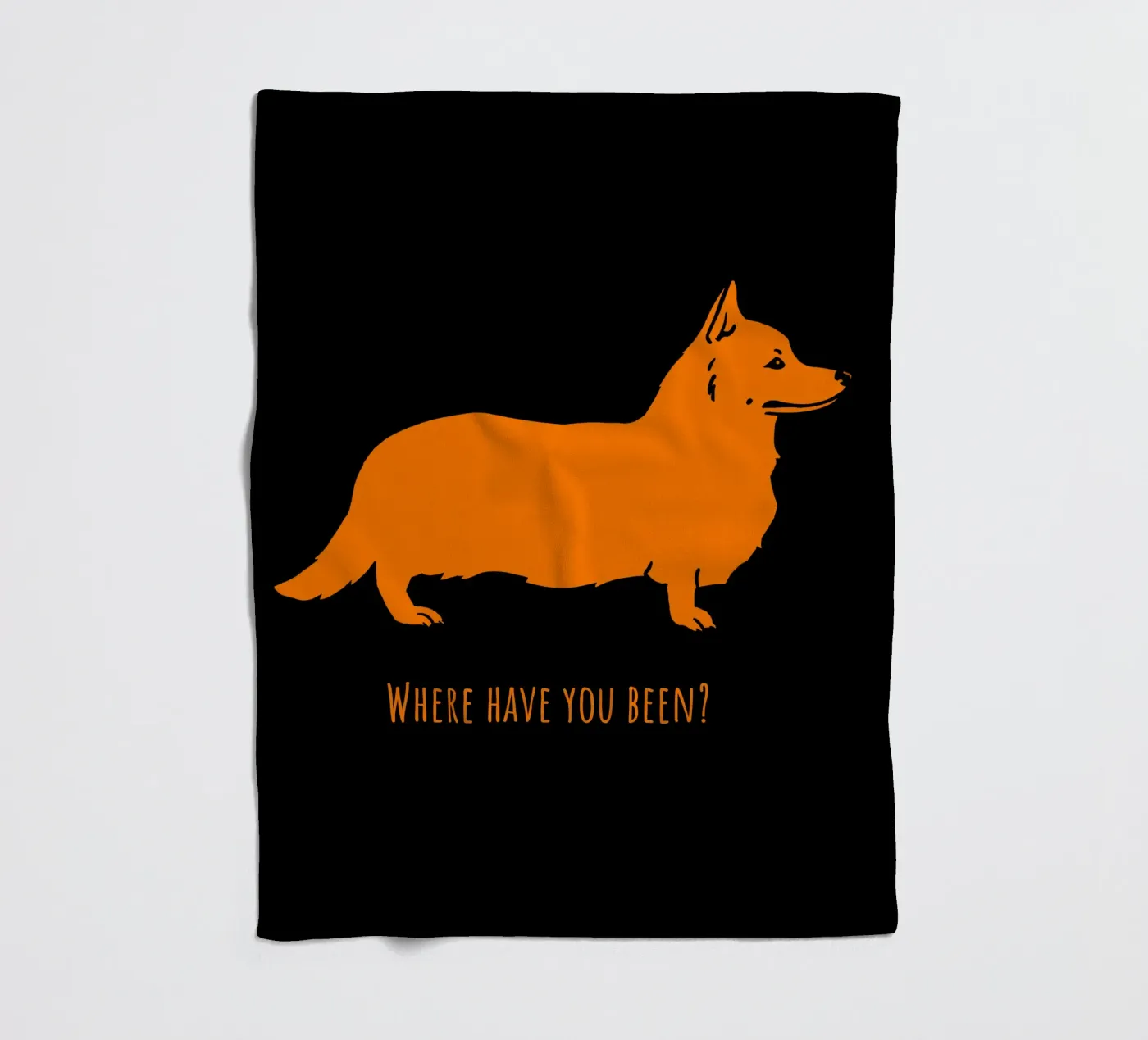 Corgi Fleecedecke von Pop dogs