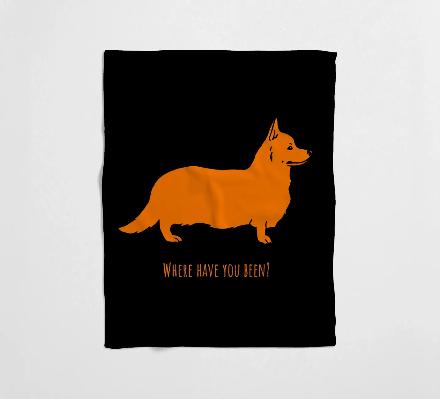 Corgi Fleecedecke von Pop dogs