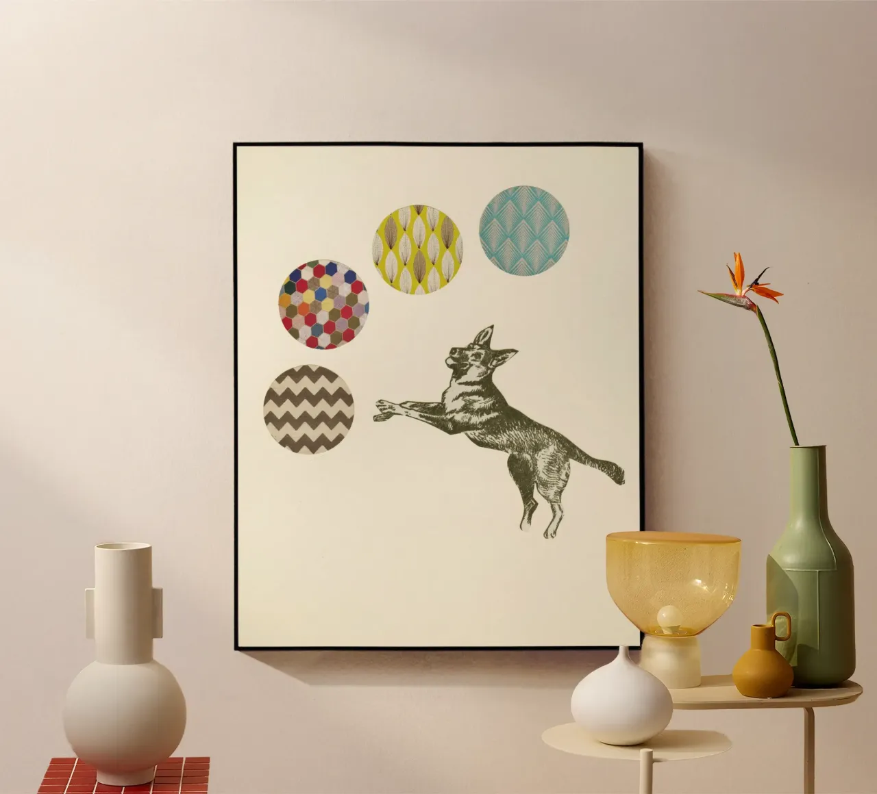 Giochi con la palla plexiglass da Cassia Beck Collage