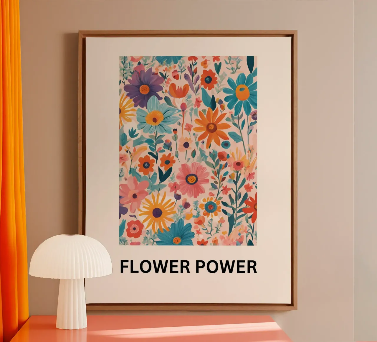 Flower Power lienzo de designsbysophia