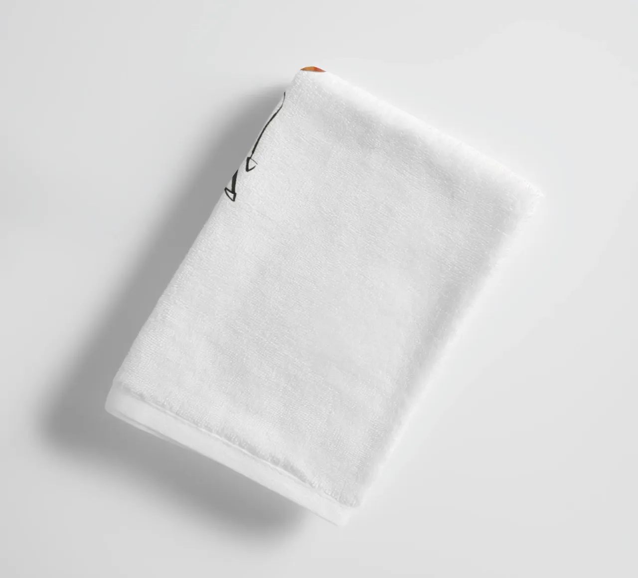 Peach Fuzz toalla de baño de Gretchen Roehrs