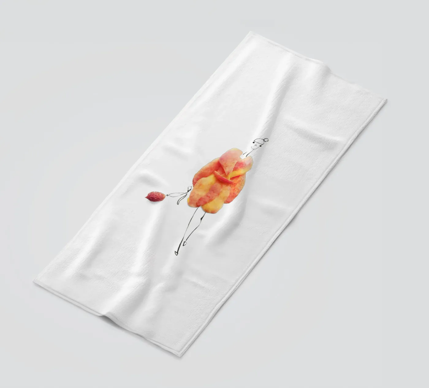 Peach Fuzz telo mare da Gretchen Roehrs