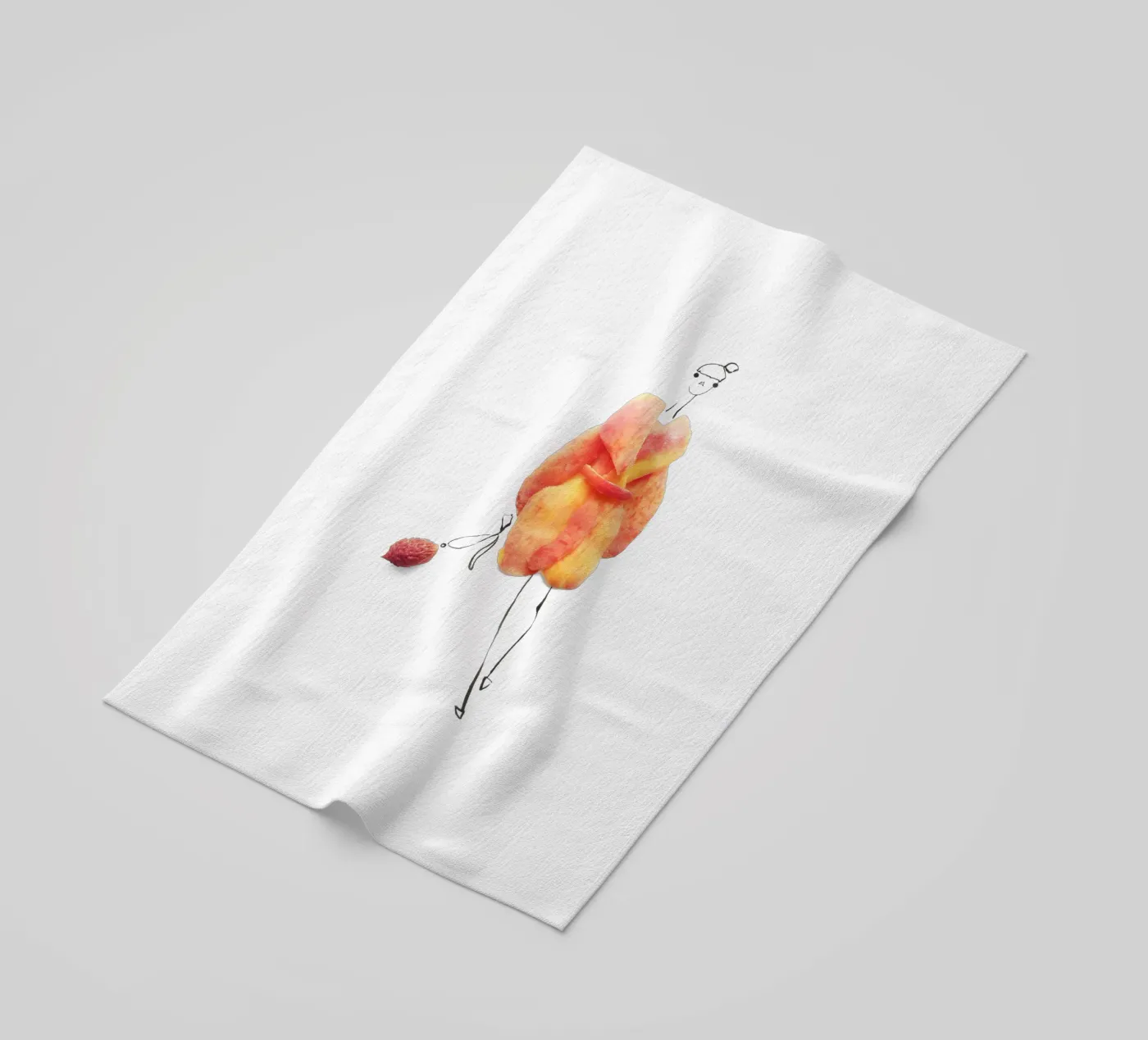 Peach Fuzz telo mare da Gretchen Roehrs