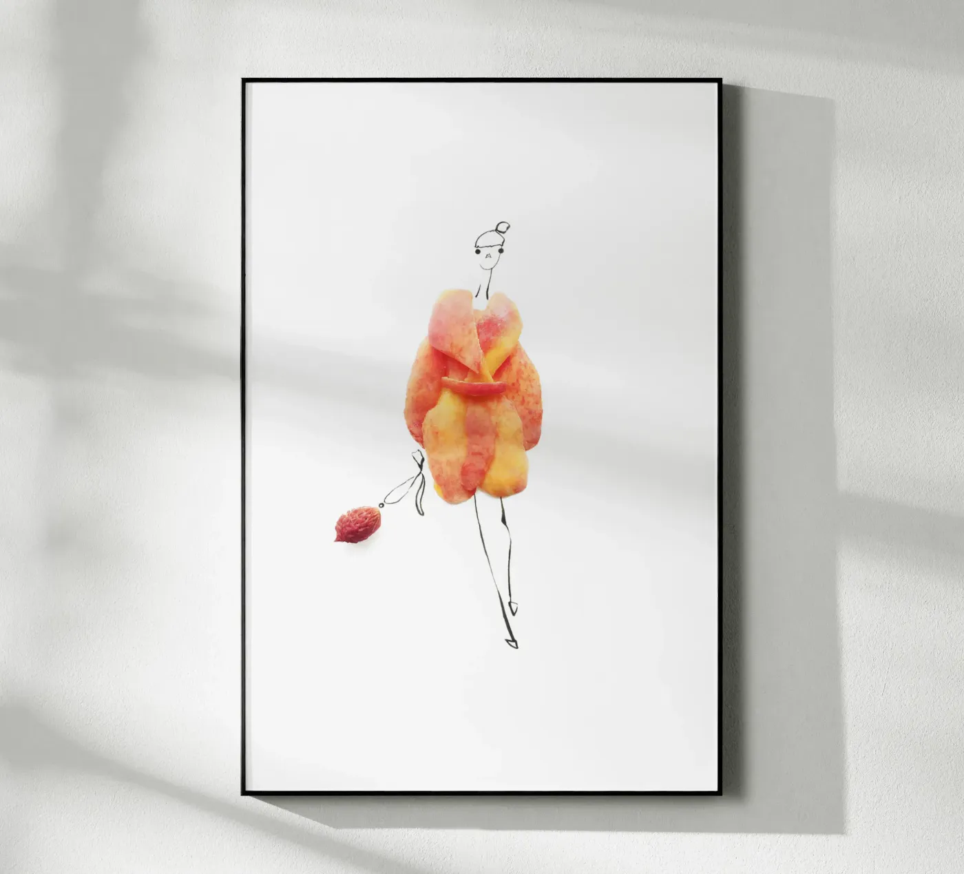 Peach Fuzz plexiglass da Gretchen Roehrs