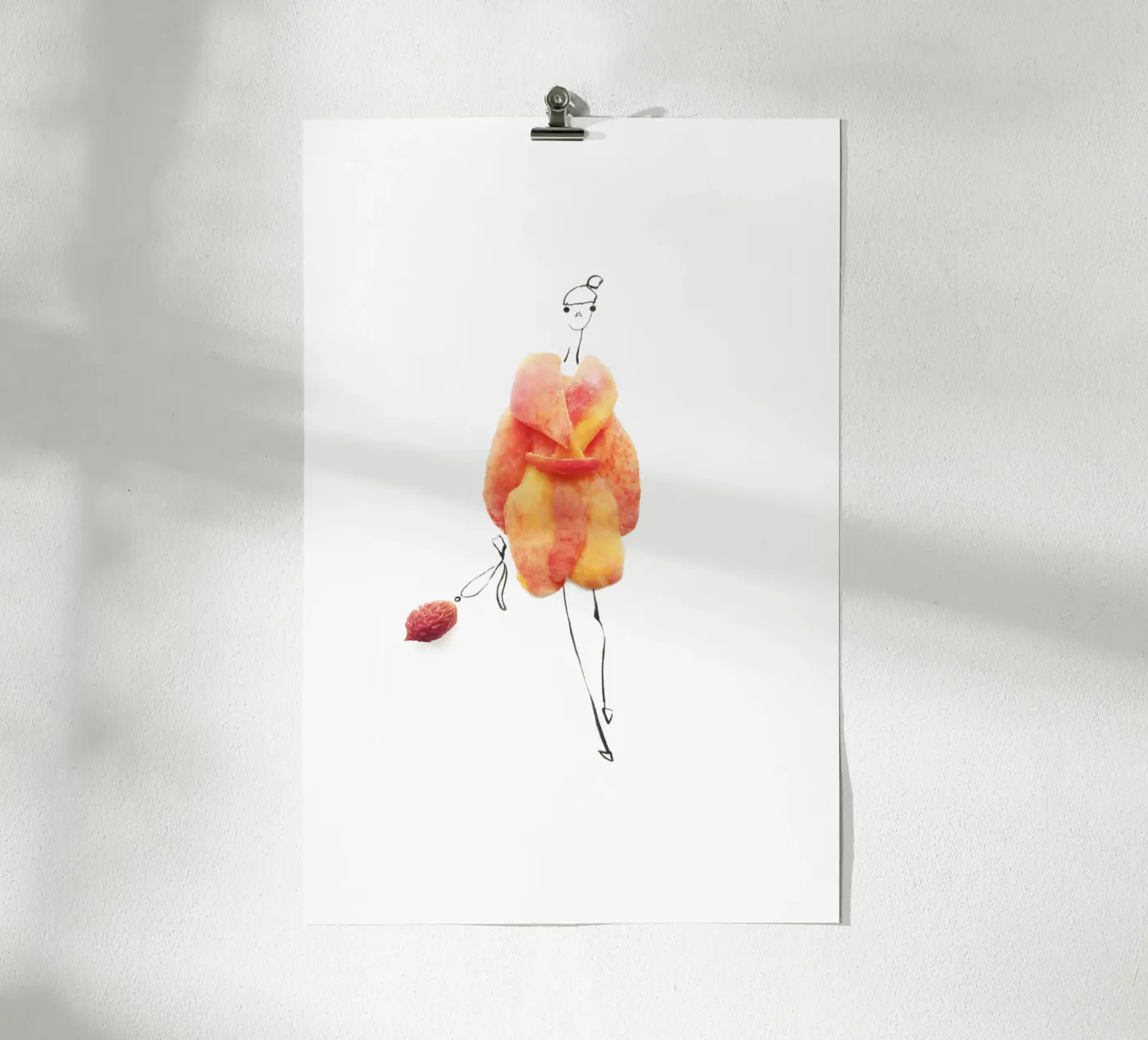 Peach Fuzz poster da Gretchen Roehrs